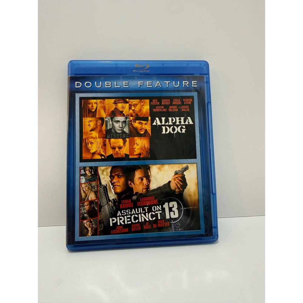 Universal Alpha Dog / Assault on Precinct 13 Blu-ray OS Blue Good 2-Disc Set